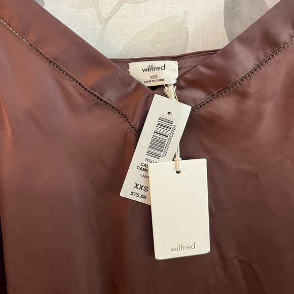 ✨Purple/Brown Silk Camisole✨ - Picture 3 of 3